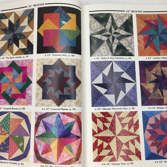 Vintage 1998 The Block Book Judy Martin Quilt Pattern Designs Ideas Rotary Shape - Picture 5 of 12